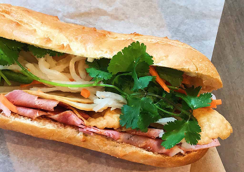 Vietnamese Banh Mi sandwich