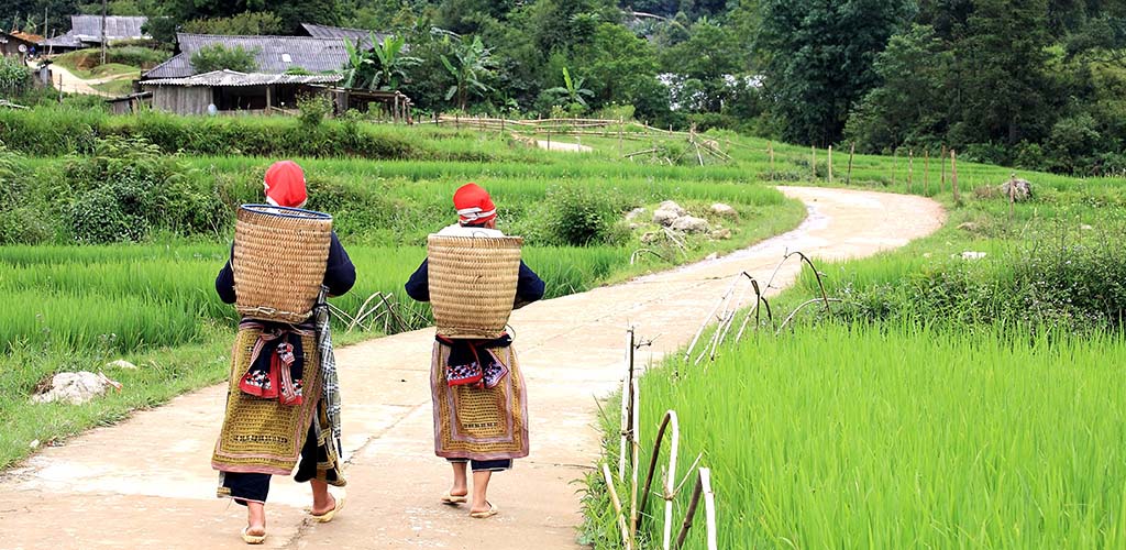 Hilltribe people of Mai Chau, Vietnam