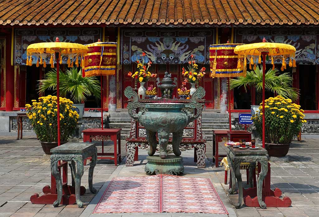 Hong To Mieu Temple (Temple of the Resurrection) Royal Citadel Hue