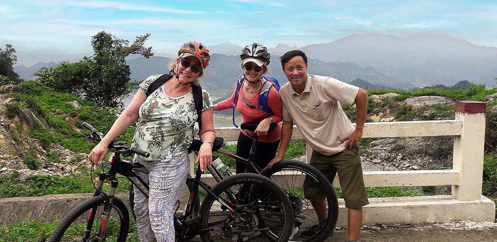 E-bike bicycling tour of Mai Chau, Vietnam