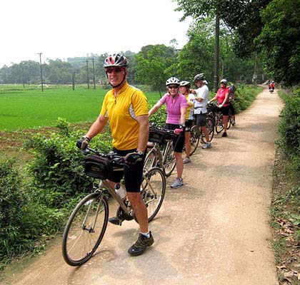 Cycling tour in Hue, Vietnam