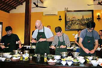 Family cooking class in Hoi An, Vietnam