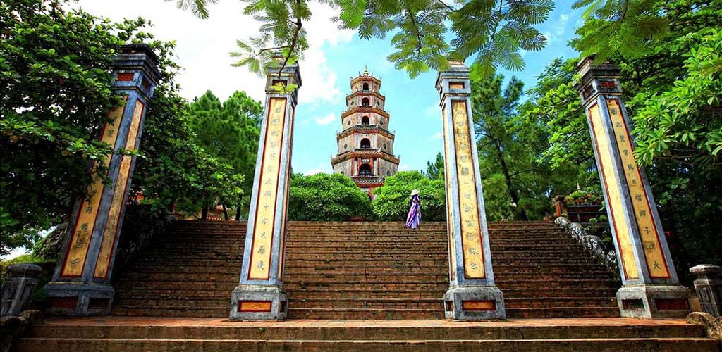 Thein Mu Pagoda, Hue, Vietnam