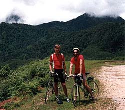 Cycling in Sapa 1993