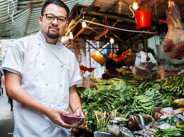 Chef Jowett Yu at Hong Kong